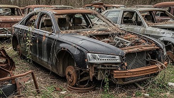 Car Restoration – Epic Rebuild of a Wrecked Audi S8 Luxury Beast!