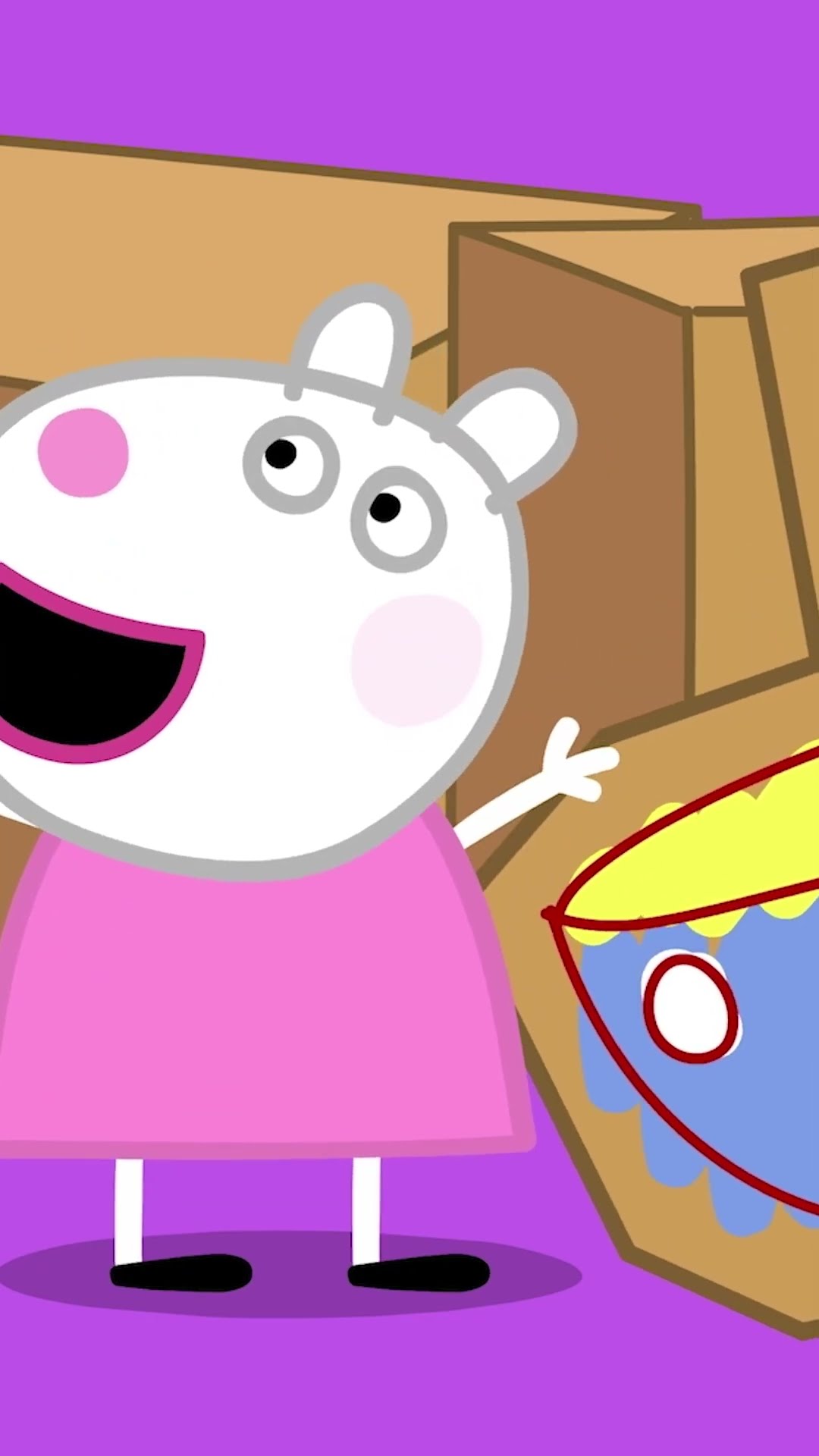 O Labirinto de Caixas  #ContosdaPeppaPig #PeppaPig #Shorts