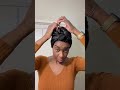 Night time routine on 4c hair with silk press #4chair #silkpress