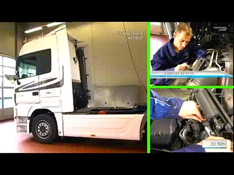 Mercedes-Benz Actros - How to replace the pressure sensors on SCR metering device individually