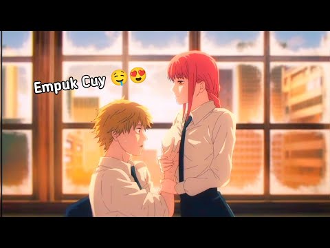 EKSPRESI DENJI KETIKA MEMEGANG BOBA NYA MAKIMA - SAN 🤤😳||JEDAG JEDUG ANIME CHAINSAWMAN