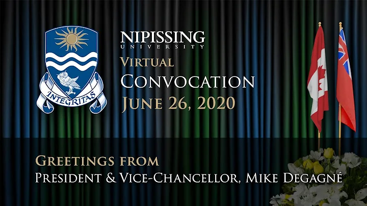 Greetings from President & Vice Chancellor Mike DeGagne