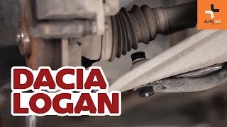 DACIA Logan I Sedan (LS) 1.2 16V (LS1N, LS02, BS02) korjaus tee se itse - auton opetusvideo