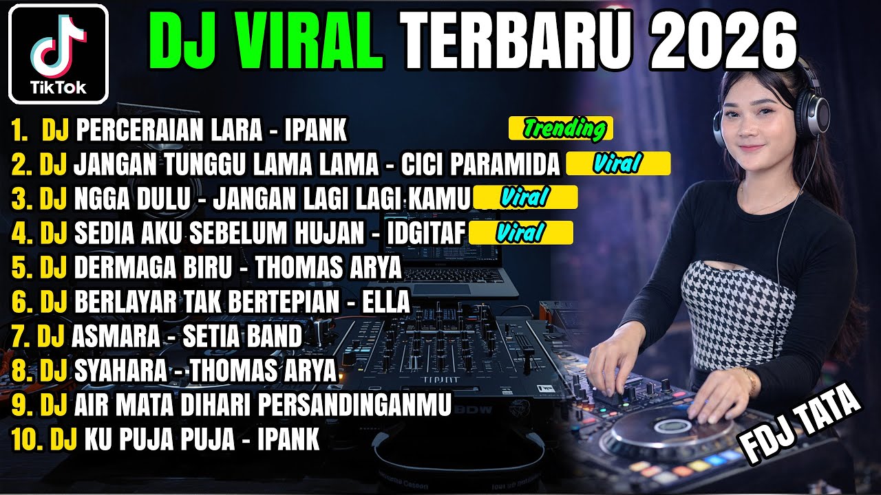DJ TIKTOK TERBARU 2026 🎶 PERCERAIAN LARA – IPANK REMIX FULL BASS | DJ MINANG VIRAL