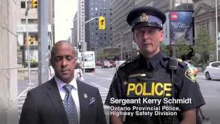 Pedestrian Safety is a Two-Way Street! Take charge of your safety!