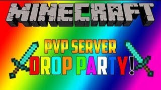 Best op drop party on minecraft ever:)