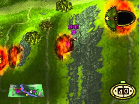 Hogs of War PSX (mardy pigs, grunts only) - Mission 17 - YouTube