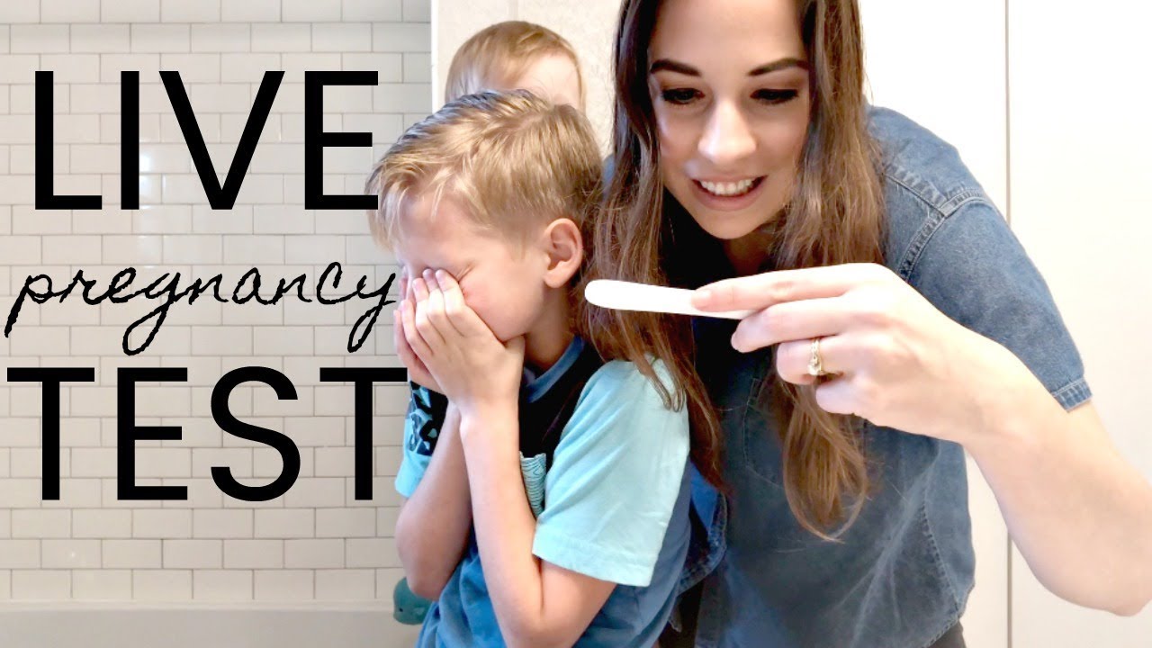LIVE PREGNANCY TEST! 6 DPO YouTube
