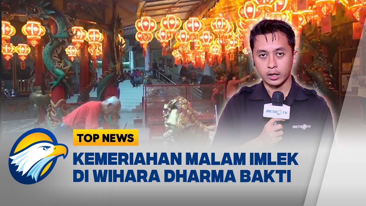 Kemeriahan Malam Imlek, Umat Tionghoa Sambut Tahun Ular Kayu [Top News]