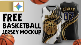 Mockup Jersey Basket dengan AI (Potongan NBA) screenshot 5