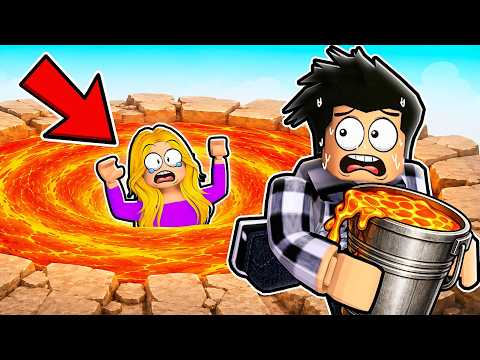 J'ai VIDÉ un VOLCAN pour Sauver Ma Copine... (Roblox)