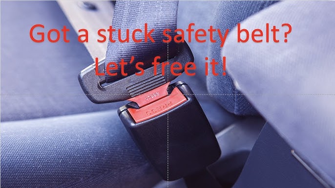 Rouge - Réinitialisation de sangle de ceinture de sécurité de voiture,  Butée de ceinture de sécurité, Clip de