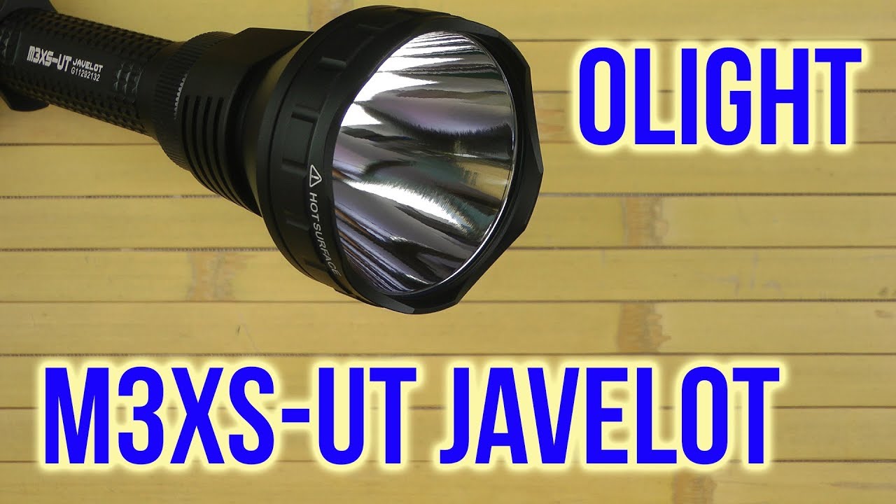 Распаковка Olight M3XS UT Javelot Black 23701395