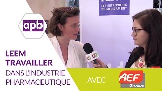 Leem Travailler Dans Lindustrie Pharmaceutique