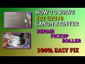 canon g2010 E02 paper feed problem paper jam problem canon inkjet printer pickup roller repair