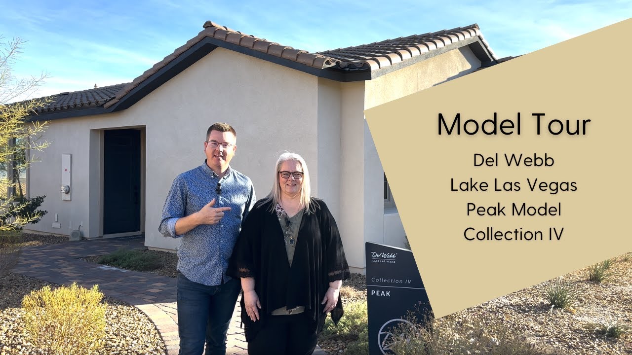 Peak Model at Del Webb | Lake Las Vegas Model Home Tour