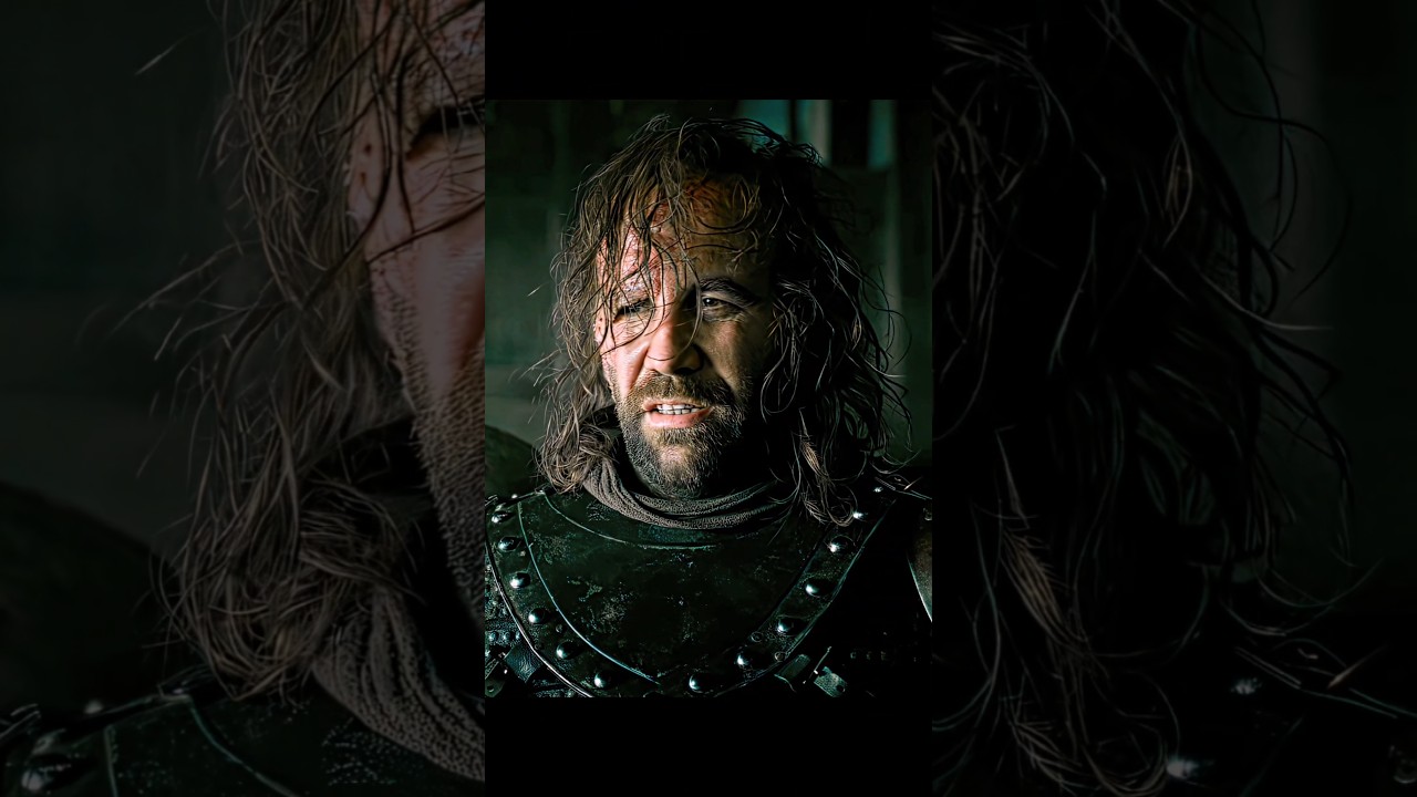 Hound recognized Arya when they were Thoros's prisoner #shorts #gameofthrones