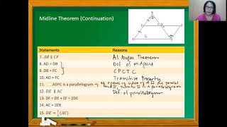 midline theorem and trapezoid
