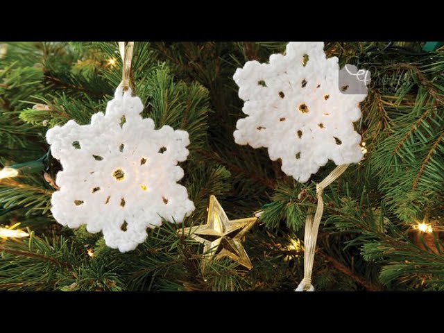 Crochet Popular Snowflake Pattern | EASY | The Crochet Crowd
