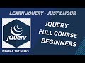 jQuery full course for beginners | Nihira Techiees
