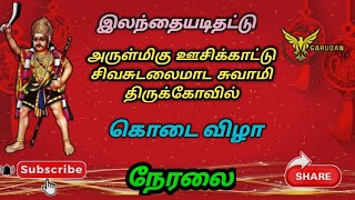 live. இலந்தையடித்தட்டு ஊசிக்காட்டு சுடலை மாடசாமி திருக்கோவில் கொடை விழா 2024