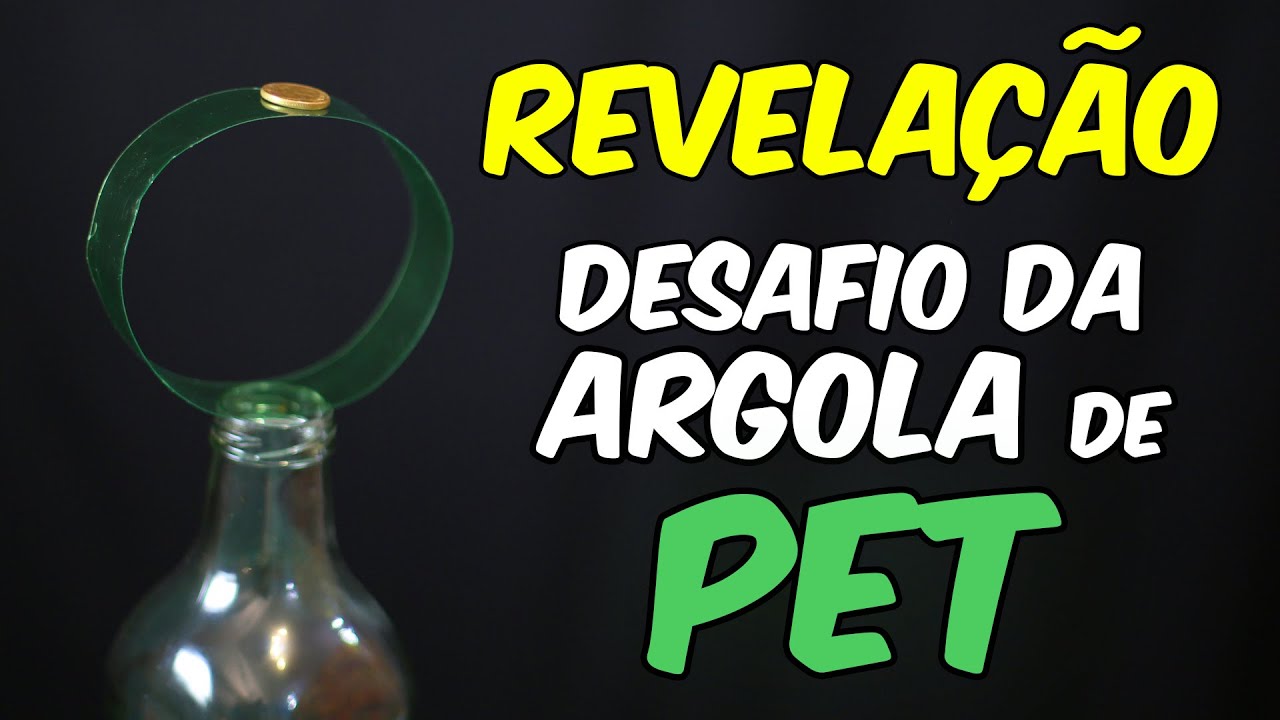Revelação do DESAFIO da argola de PET adivinhação dificil