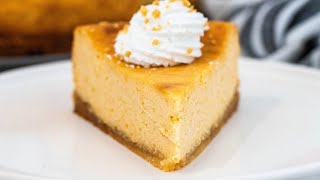 Best Ever Keto Pumpkin Cheesecake - 5g net carbs