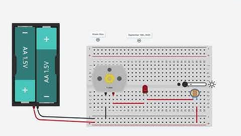 Photoresistor Simulation on Tinkercad