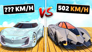 Renault Concept Car vs Lamborghini Egoista - Extreme Car Driving Simulator 2022 | Who Will Win ? screenshot 3