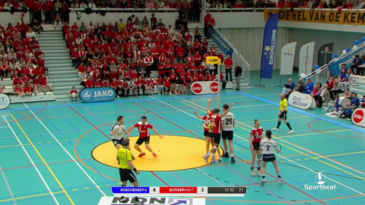 Verslag Boeckenberg vs Borgerhout GW halve finale Topleague