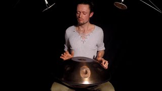 Ultra relaxing Handpan music - Fabian Küpper - Free improvisation - Ugur D Celtic minor - no effects
