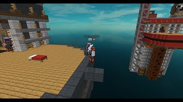 Destroying a blatant cheater in hypixel bedwars with bow_combo