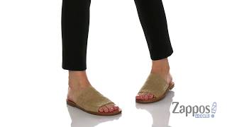 FRYE Womens Robin Slide Flat Sandal