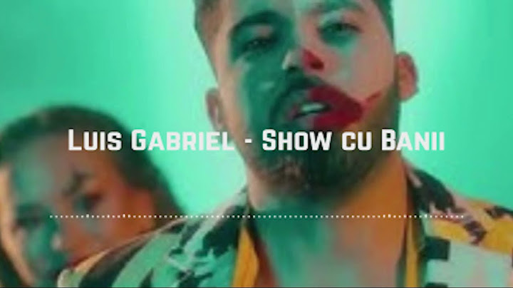 Luis Gabriel - Show cu Banii (Audio)