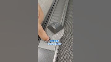 Multi-lock pocket lock, second release hinge, easy to disassemble!#qiangning