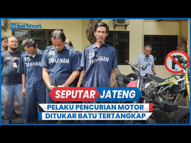 Pelaku Pencurian Motor Ninja 650 ABS Ditukar Batu Tertangkap Warga Tuntang Semarang class=