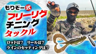 もりぞー式フリーリグ・チニングタックル解説【ロッド・リール・ライン】