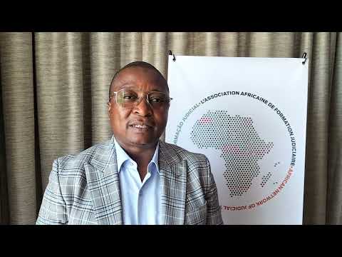Judge Alhassane Naby Camara From Guinea The Importance Of The African Network Of Judicial Trainers