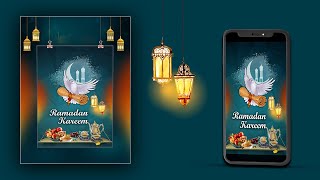 Ramadan || Ramadan Poster Design || Photoshop Tutorial || Asad Graphix