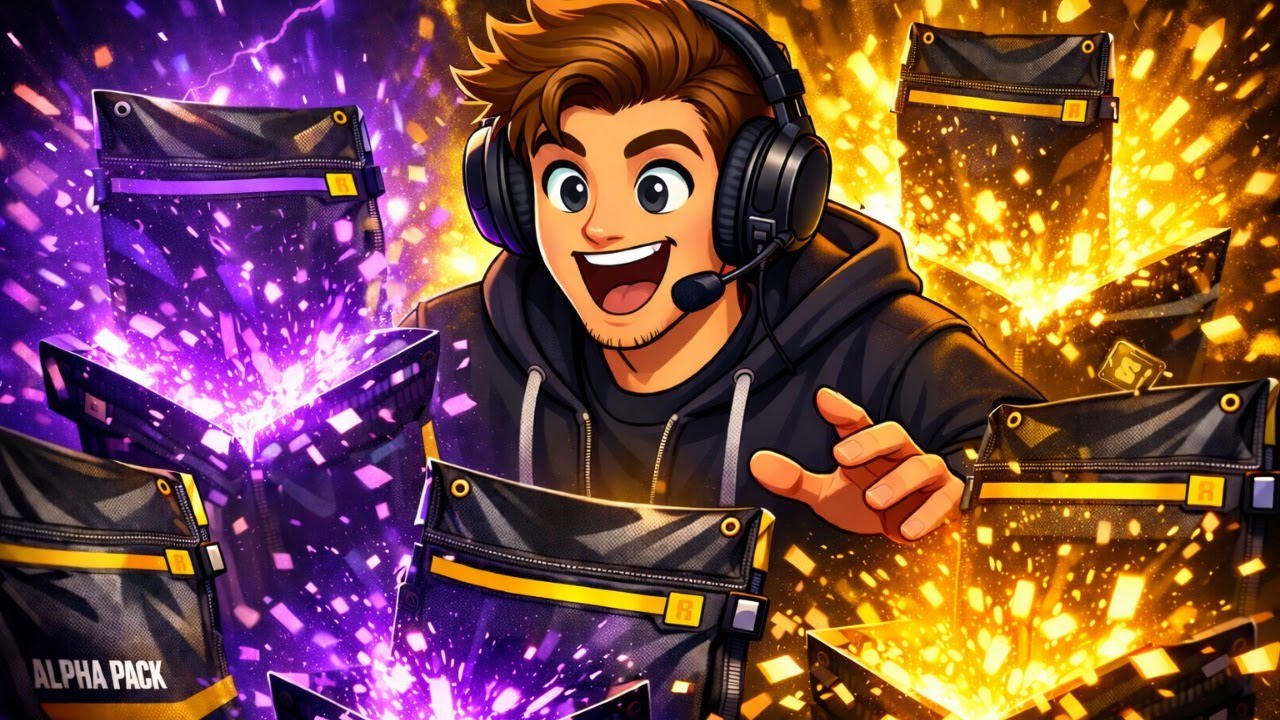 Alpha Pack Opening But There's NO UNCOMMONS!