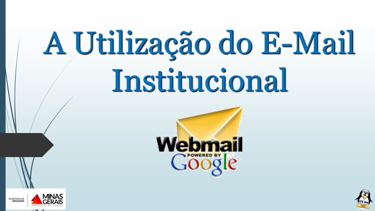 A Utilização do E-mail Institucional da SEE/MG - YouTube