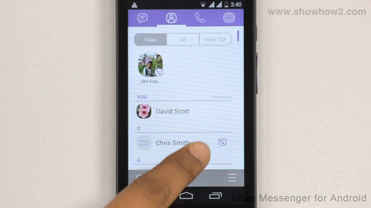 Viber Message - How To Send A Voice Message - YouTube