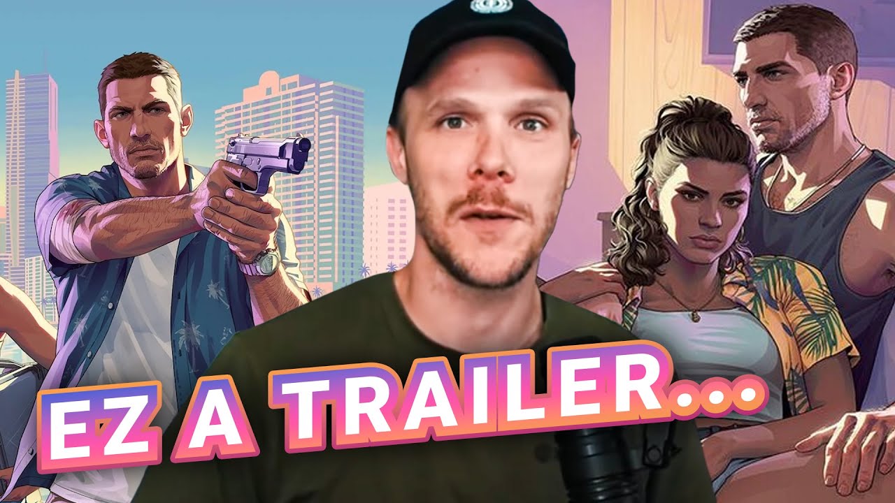 ÚJ GTA 6 TRAILER 🤩🤩🤩 | Reakció