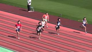 20151103 宮崎県ジュニア 6年女子100m予選 東海アスリート