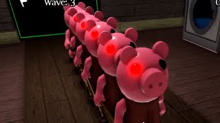 Roblox Piggy Tower Defense - survive hoard of Piggy characters