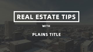 Next Level Real Estate Tips With Plains Title