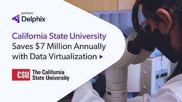 California State University Saves $7M Annually with Perforce Delphix Data Virtualization
