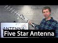 Five Star 200 mile Indoor/Outdoor Yagi HD TV Antenna Review