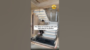 The custom stacking staircase, which only takes 2 hours to install and can bear up to 3 tons