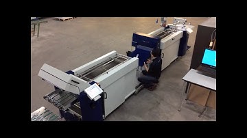 MB Bauerle Pit Stop Inline Creasing and Folding System